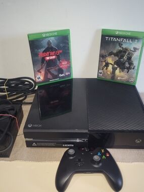 One Black Console with Wireless Controller - Black